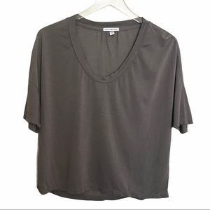 Standard James Perse Oversized Crop Tee Size 1